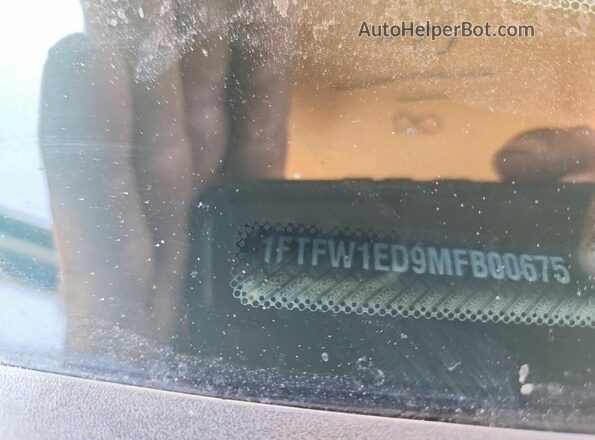 1FTFW1ED9MFB00675 2021 FORD F150 Gray Вид підкапотного простору