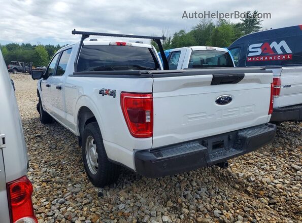 1FTFW1ED9NFA52791 2022 FORD F150 White უკანა მარცხენა
