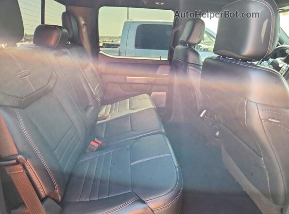 1FTFW1ED9PFA86992 2023 FORD F150 Gray Вид задніх сидінь