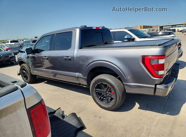 1FTFW1ED9PFA86992 2023 FORD F150 Gray Задня ліва чверть