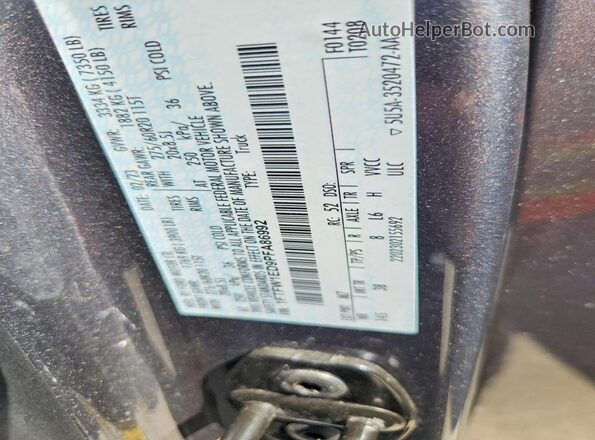 1FTFW1ED9PFA86992 2023 FORD F150 Gray Вид підкапотного простору