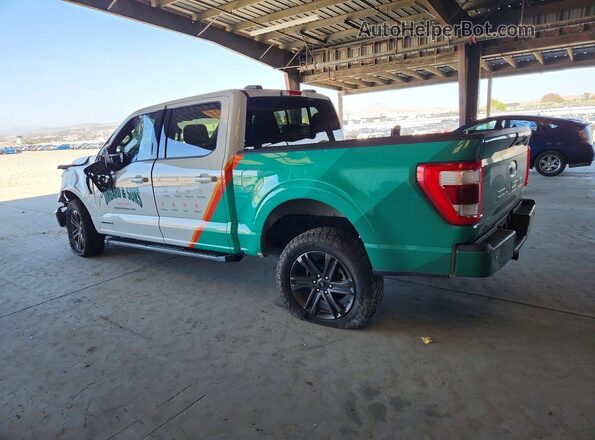 1FTFW1ED9PFB94111 2023 FORD F150 White უკანა მარცხენა
