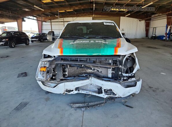 1FTFW1ED9PFB94111 2023 FORD F150 White წინა ხედი