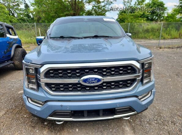 1FTFW1ED9PFB99177 2023 FORD F150 Gray Вид спереду