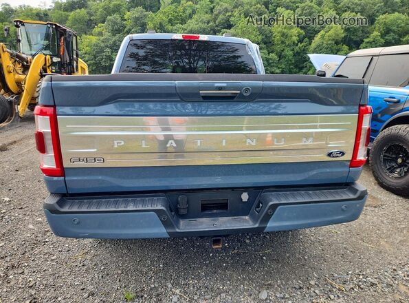 1FTFW1ED9PFB99177 2023 FORD F150 Gray Вид ззаду