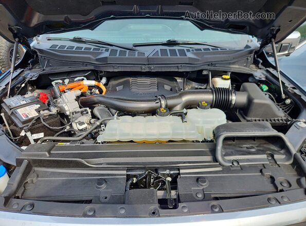 1FTFW1ED9PFB99177 2023 FORD F150 Gray Вид задньої частини салону