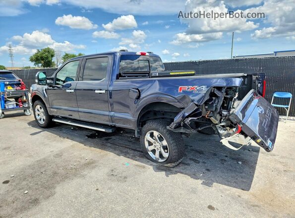 1FTFW1EDXMFA98631 2021 FORD F150 Blue Задня ліва чверть