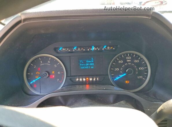 1FTFW1EF0GFB47468 2016 FORD F150 Black ხელსაწყოთა პანელის ხედი