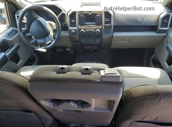 1FTFW1EF0GFB47468 2016 FORD F150 Black წინა პანელის ხედი