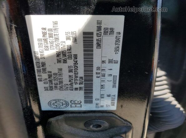 1FTFW1EF0GFB47468 2016 FORD F150 Black ძრავის განყოფილების ხედი