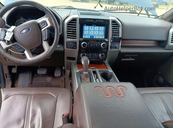 1FTFW1EF4GFA31240 2016 FORD F150 Blue Առջևի վահանակի տեսք