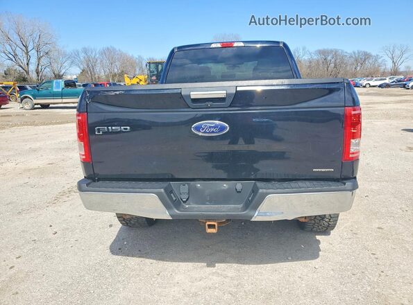 1FTFW1EF4GFD24023 2016 FORD F150 Black Вид ззаду