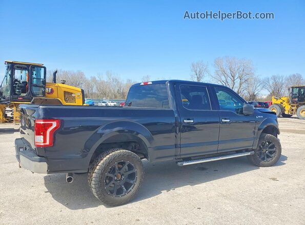 1FTFW1EF4GFD24023 2016 FORD F150 Black Задня права чверть