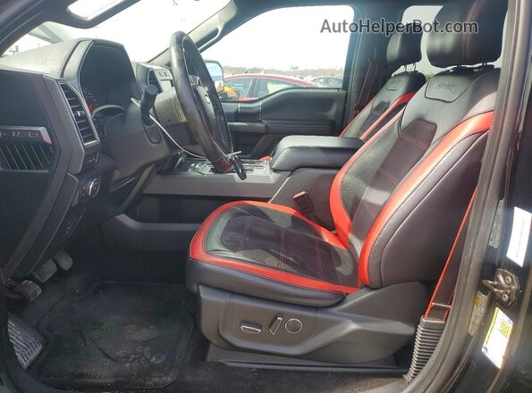 1FTFW1EF4HFC91994 2017 FORD F150 Black Front interior view