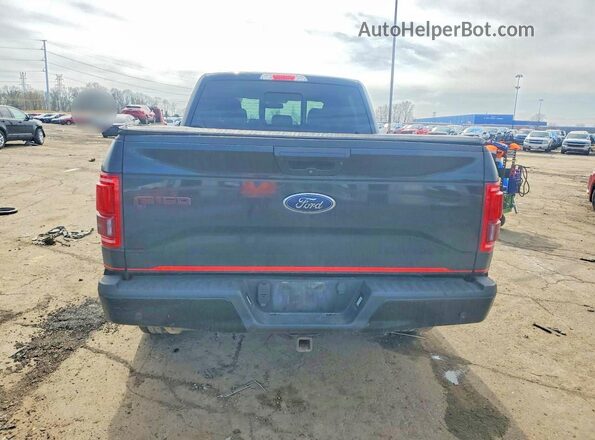 1FTFW1EF4HFC91994 2017 FORD F150 Black Rear view