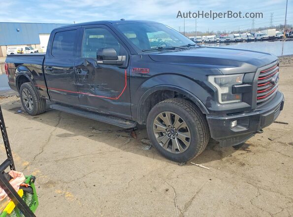1FTFW1EF4HFC91994 2017 FORD F150 Black Front right
