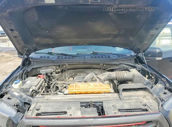 1FTFW1EF4HFC91994 2017 FORD F150 Black Rear interior view