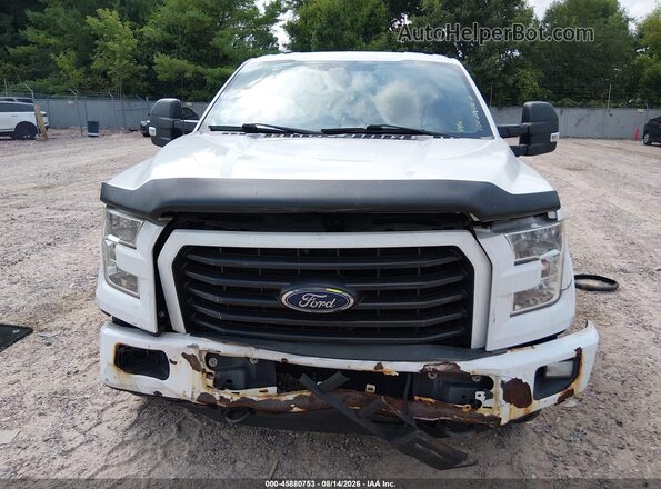 1FTFW1EF5GFB32125 2016 FORD F150 White Widok zestawu wskaźników