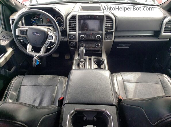 1FTFW1EF6HFA01576 2017 FORD F150 Red Вид панелі приладів