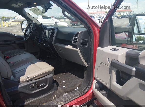1FTFW1EF8HKE08841 2017 FORD F150 Красный Панорамный вид салона 360°