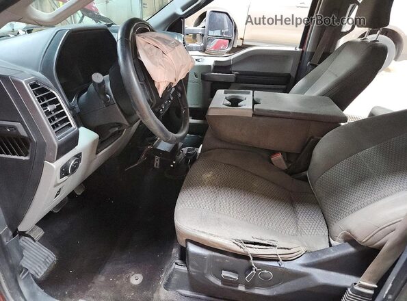 1FTFW1EF9GFA48292 2016 FORD F150 Burgundy წინა სალონის ხედი