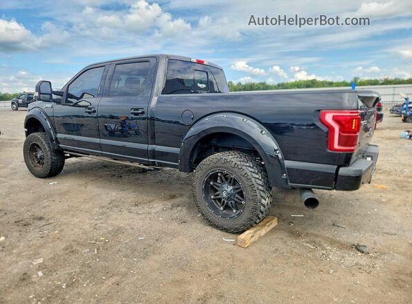1FTFW1EF9GFC24838 2016 FORD F150 Black Trasero izquierdo