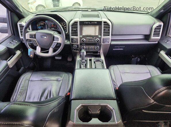 1FTFW1EF9GFC24838 2016 FORD F150 Black Vista del salpicadero