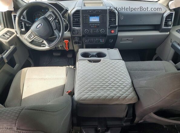 1FTFW1EG0JFC57307 2018 FORD F150 Black Вид панелі приладів