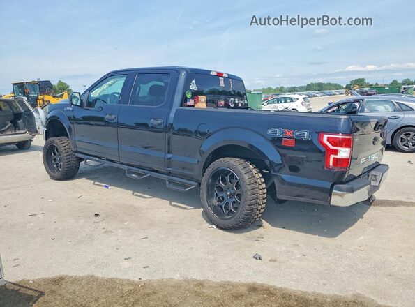 1FTFW1EG0JFC57307 2018 FORD F150 Black Задня ліва чверть