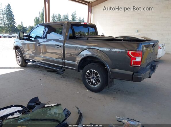 1FTFW1EG0JKC03397 2018 FORD F150 Gray Հետևի ձախ