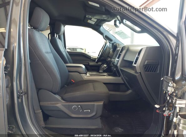 1FTFW1EG0JKC03397 2018 FORD F150 Gray Սալոնի դիմացի տեսք