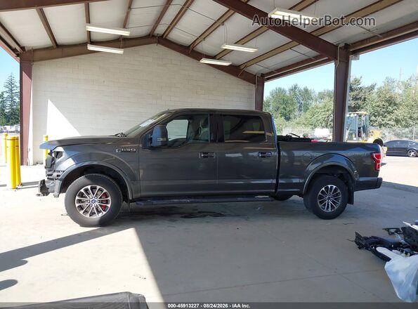 1FTFW1EG0JKC03397 2018 FORD F150 Gray 