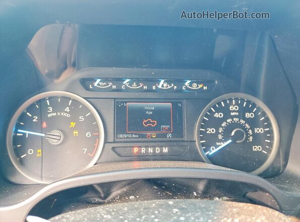 1FTFW1EG1JFD42236 2018 FORD F150 Blue Widok zestawu wskaźników