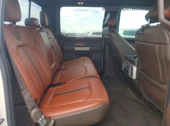 1FTFW1EG1JFD92988 2018 FORD F150 Two Tone უკანა სავარძლების ხედი