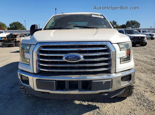 1FTFW1EG2GFB46458 2016 FORD F150 White წინა ხედი