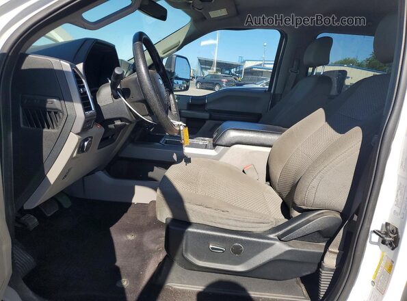 1FTFW1EG2GFB46458 2016 FORD F150 White წინა სალონის ხედი