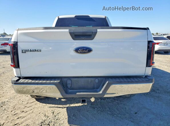 1FTFW1EG2GFB46458 2016 FORD F150 White უკანა ხედი