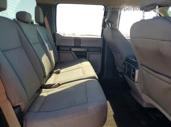 1FTFW1EG2GFB46458 2016 FORD F150 White უკანა სავარძლების ხედი