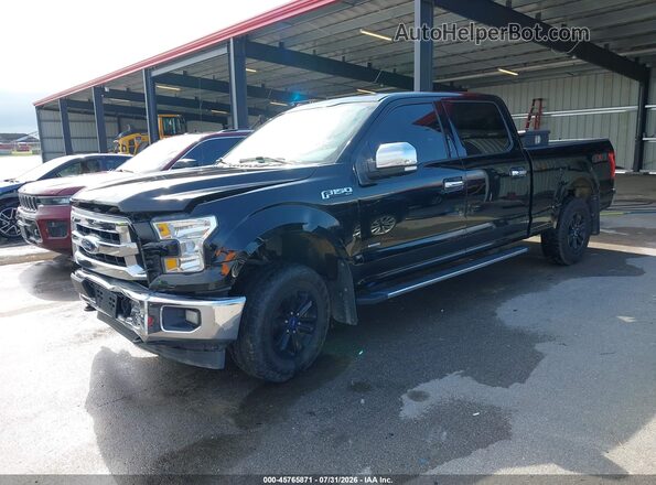 1FTFW1EG2HKD32039 2017 FORD F150 Black Przód lewy