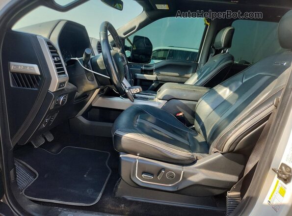 1FTFW1EG3JFA62415 2018 FORD F150 White Vista interior delantera