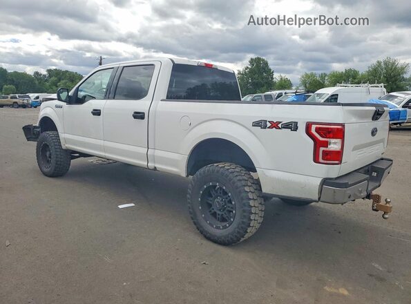 1FTFW1EG3JFC03080 2018 FORD F150 Белый Задняя левая четверть