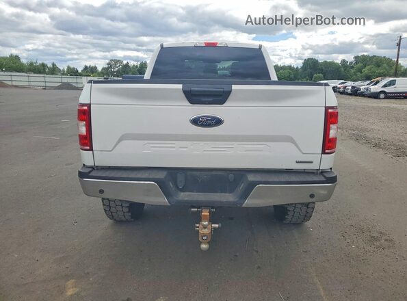 1FTFW1EG3JFC03080 2018 FORD F150 Белый Вид сзади