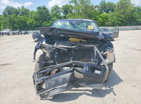 1FTFW1EG3JFE42757 2018 FORD F150 Black Դիմացի տեսք