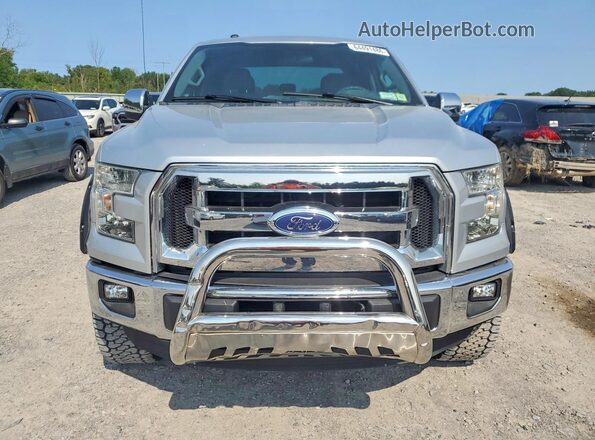 1FTFW1EG5GFC84608 2016 FORD F150 Silver Դիմացի տեսք