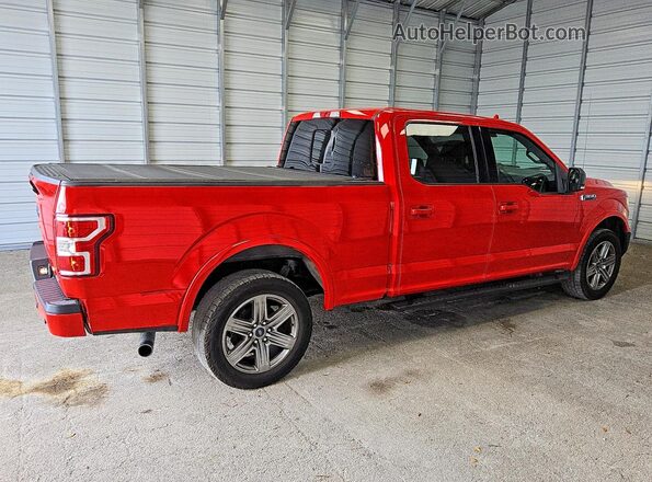 1FTFW1EG6JFE20381 2018 FORD F150 Red Հետևի աջ