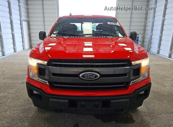 1FTFW1EG6JFE20381 2018 FORD F150 Red Դիմացի տեսք