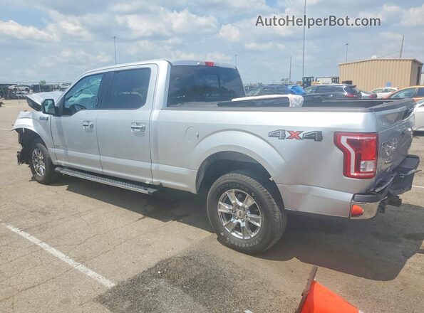 1FTFW1EG7GFA99654 2016 FORD F150 Серебряный Задняя левая четверть
