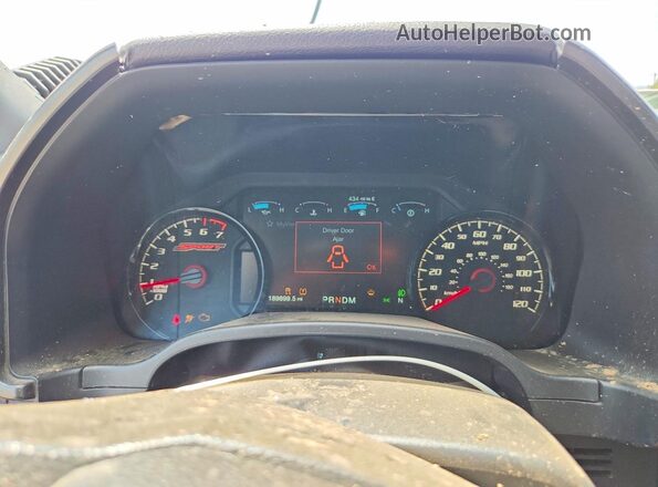 1FTFW1EG8JFC03060 2018 FORD F150 White Սարքավորումների վահանակի տեսք