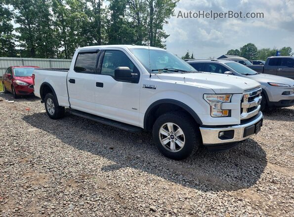 1FTFW1EG9GFB45579 2016 FORD F150 White Передня права чверть