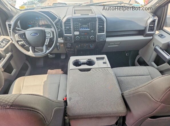 1FTFW1EG9GFB45579 2016 FORD F150 White Вид панелі приладів